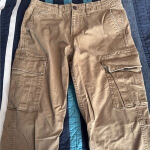 American Eagle Outfitters Men's Brown Cargo Pants